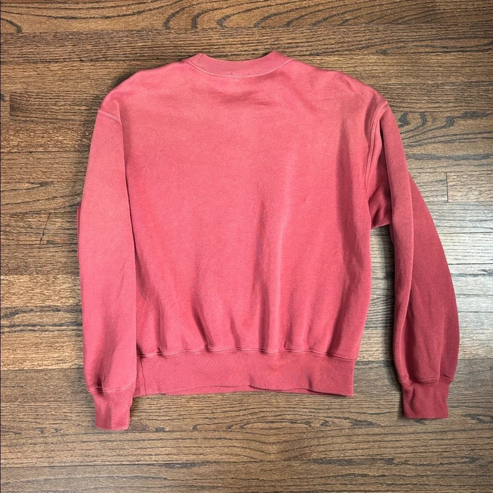 Polo Ralph Lauren Arctic Fleece Crew Sweatshirt in Red Snapper size small - Picture 7 of 7